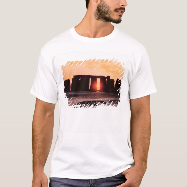 Stonehenge, Winter-Sonnenwende T-Shirt (Vorderseite)