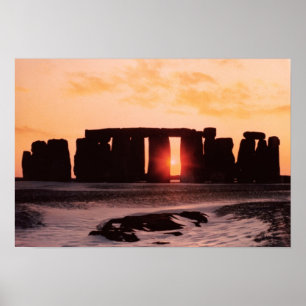Stonehenge, Wintersolstice Poster