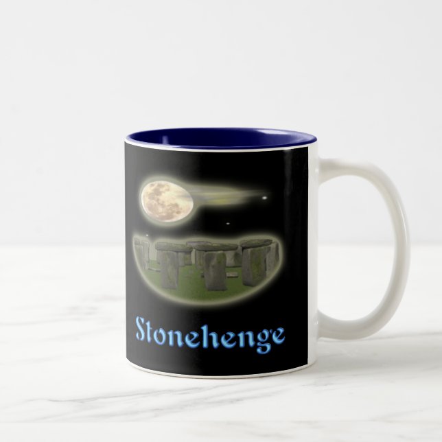 Stonehenge Zweifarbige Tasse (Rechts)