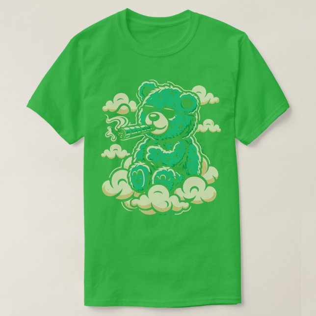 Stoner Bear T-Shirt (Design vorne)