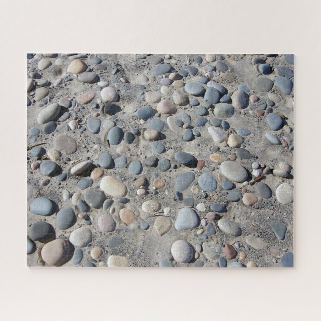 Stones on Beach-Puzzle Puzzle (Horizontal)