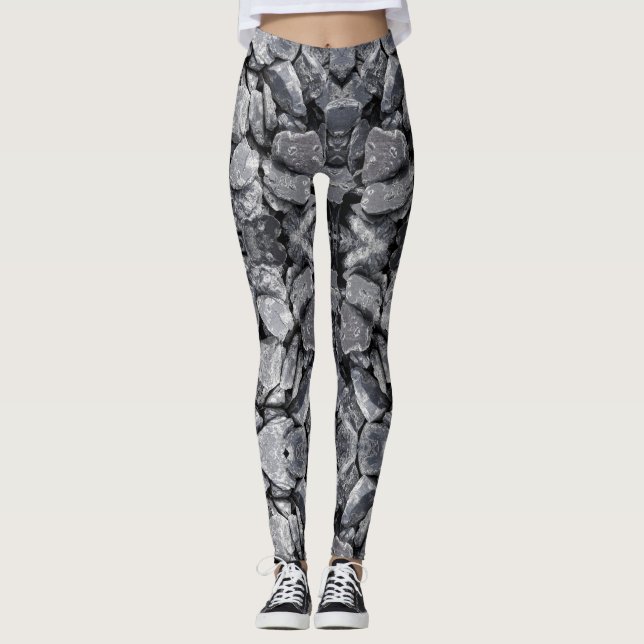 Stones - Power Yoga Leggings (Vorderseite)