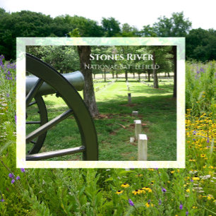 Stones River National Battlefeild and Friedhof, TN Postkarte