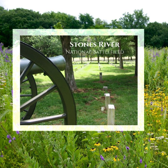 Stones River National Battlefeild and Friedhof, TN Postkarte (Von Creator hochgeladen)
