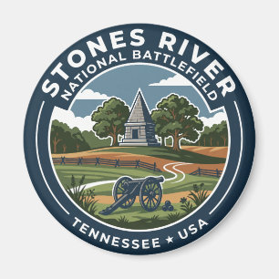 Stones River National Battlefield USA Magnet
