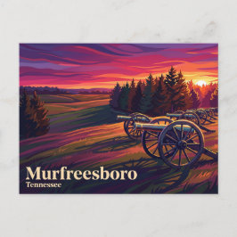 Stones River National Battlefield USA Postkarte