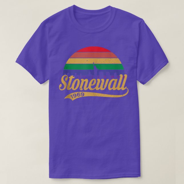 Stonewall 1969 war ein Riot L T-Shirt (Design vorne)