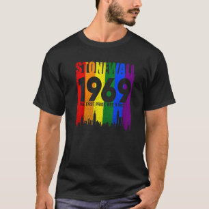 Stonewall 1969 war ein Riot LGBTQ LGBT Lesbian Gay T-Shirt