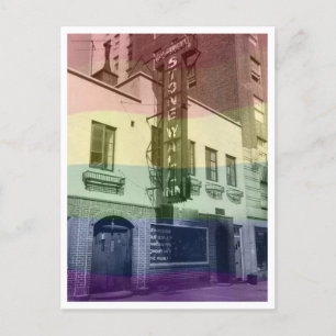 Stonewall Inn Postcard (Regenbogen) Postkarte