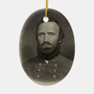 Stonewall Jackson Keramik Ornament
