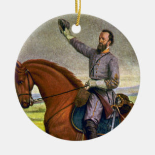 Stonewall Jackson Keramik Ornament
