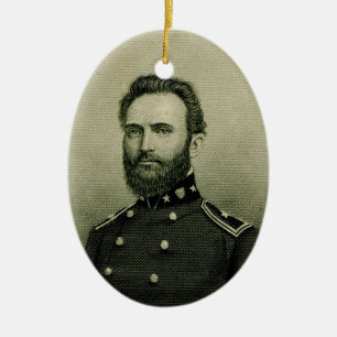Stonewall Jackson Keramik Ornament