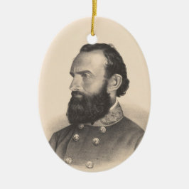 Stonewall Jackson Keramik Ornament