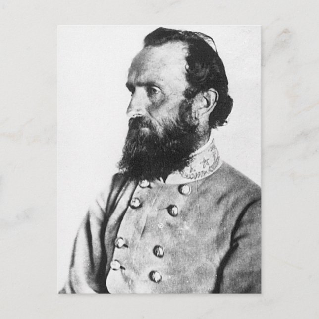 Stonewall Jackson Postkarte (Vorderseite)