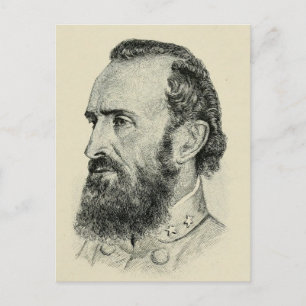 Stonewall Jackson Postkarte