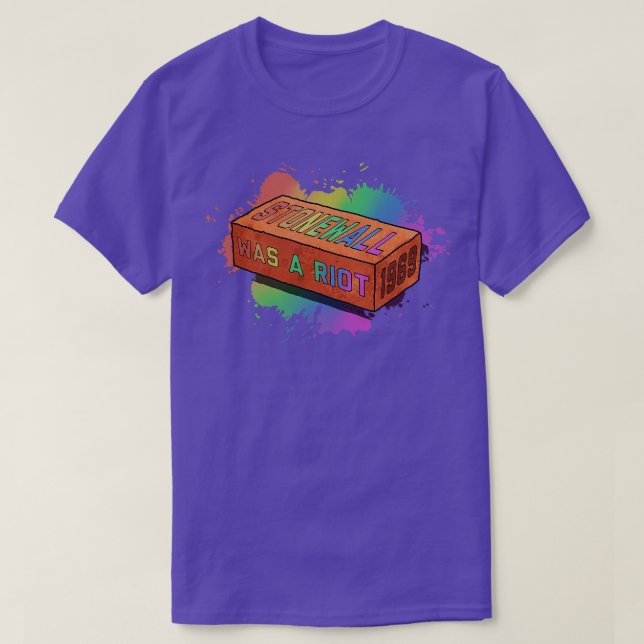Stonewall war ein Aufstand T-Shirt (Design vorne)