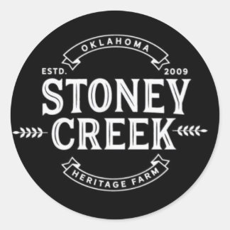 Stoney Creek Heritage Farm Stickers (Black)