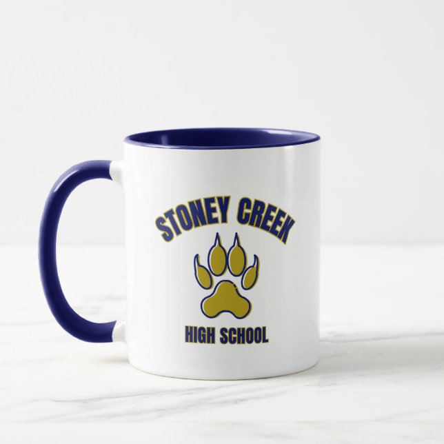 Stoney Creek High School Michigan Coffee Tasse (Links)