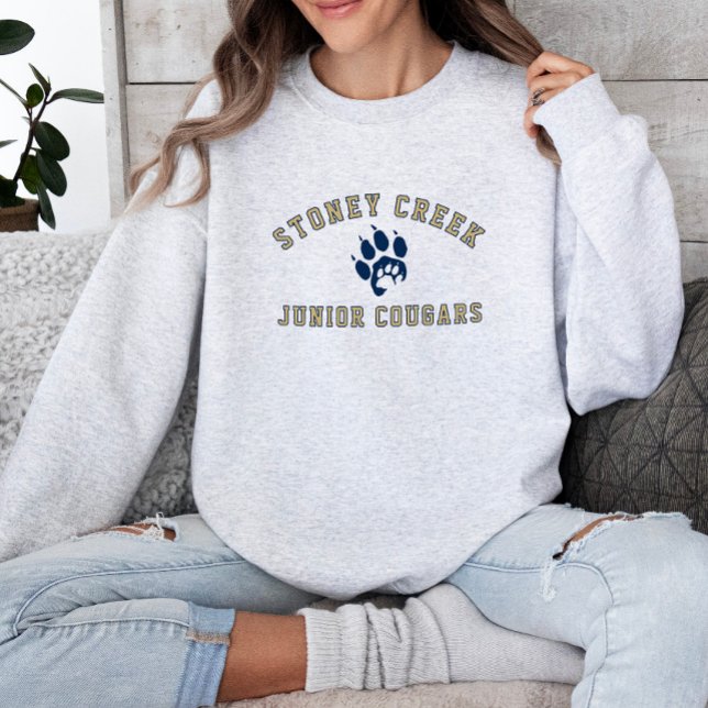 Stoney Creek Junior Cougars Ash Gray Sweatshirt (Von Creator hochgeladen)