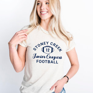 Stoney Creek Junior Cougars Navy Haferflocken Tri-Blend Shirt