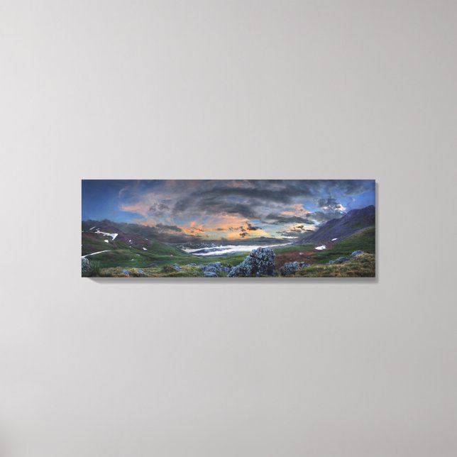 Stoney Pass Sunset - Colorado Leinwanddruck (Vorderseite)
