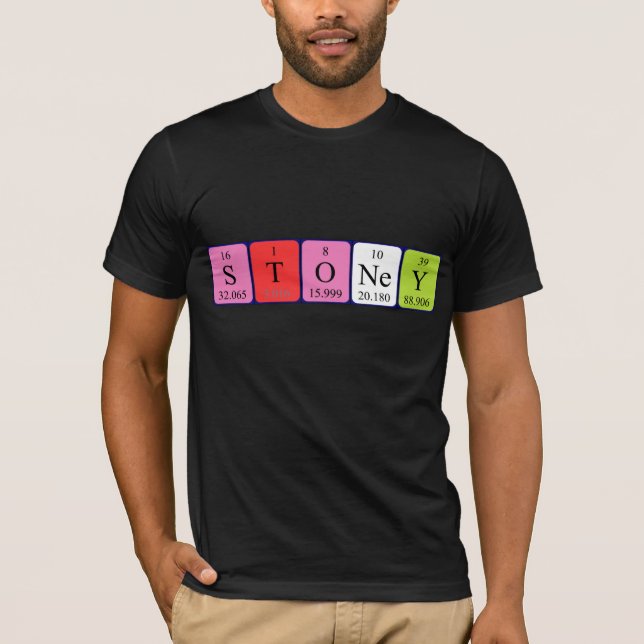 Stoney Periodenname Shirt (Vorderseite)