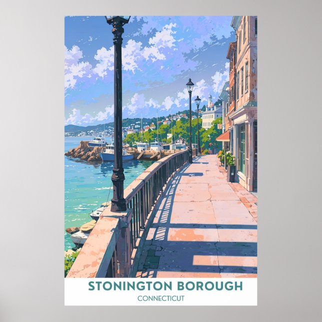 Stonington Borough, Connecticut Poster (Vorne)