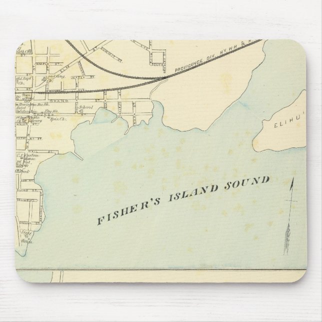 Stonington, Groton Mousepad (Vorne)
