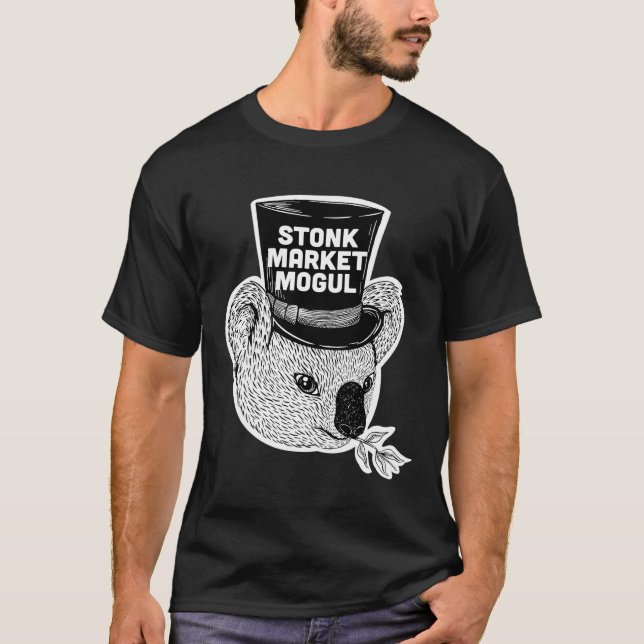 Stonk Market Mogul Millionaire Koala in Top Hat M (Vorderseite)