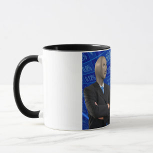 Stonks Meme Tasse