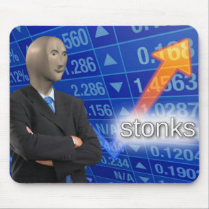 Stonks Mousepad