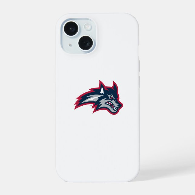Stony Brook University | Seawolves iPhone 15 Hülle (Rückseite)