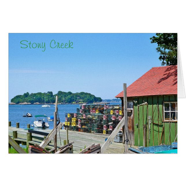 Stony Creek Notecard (Vorderseite (Horizontal))