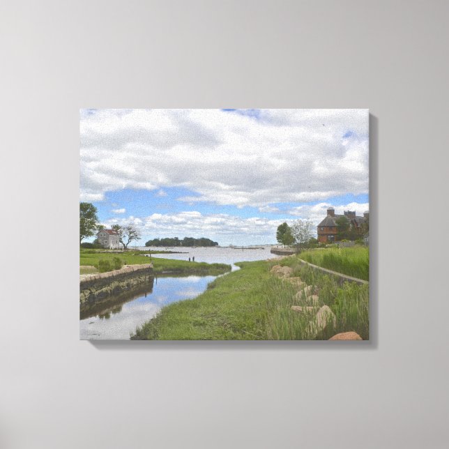 Stony Creek Wrapped Canvas Leinwanddruck (Vorderseite)