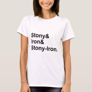 Stony & Iron & Stony-Iron Meteoritenarten T-Shirt
