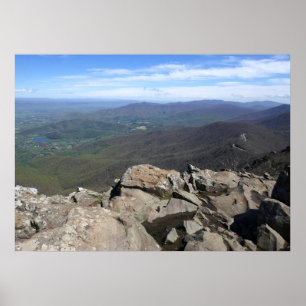 Stony Man Cliffs of Shenandoah National Park Poster