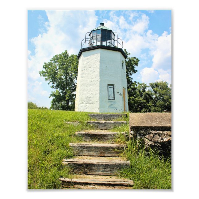 Stony Point Lighthouse, New York Fotodruck (Vorne)