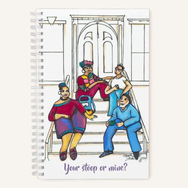 Stoop Stories Journal Notizbuch (Vorderseite)