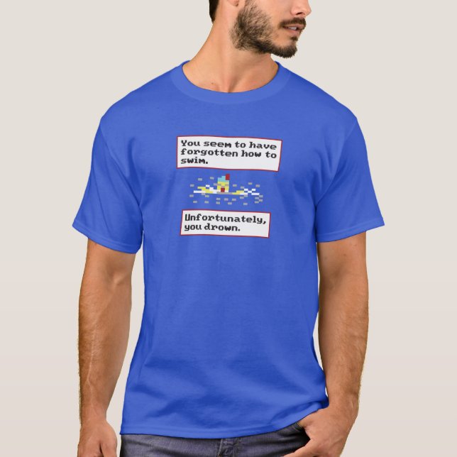 Stoopid Achtzigerjahre Abenteuer-Spiele T-Shirt (Vorderseite)