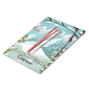 Stoos Schweiz Notepad Notizblock