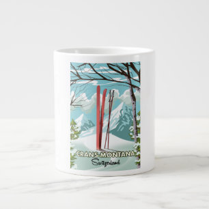 Stoos Schweiz Riesige Kaffeetasse Jumbo-Tasse