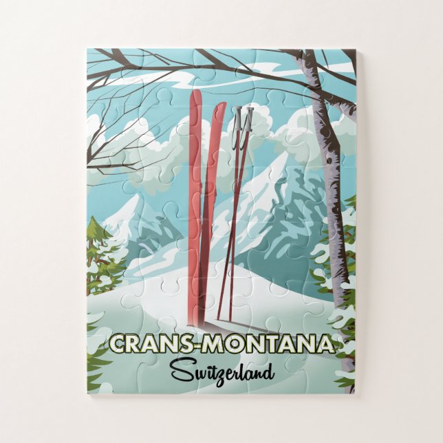 Stoos Switzerland Jigsaw Puzzle (Vertikal)