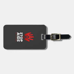 Stop Aids Gepäckanhänger