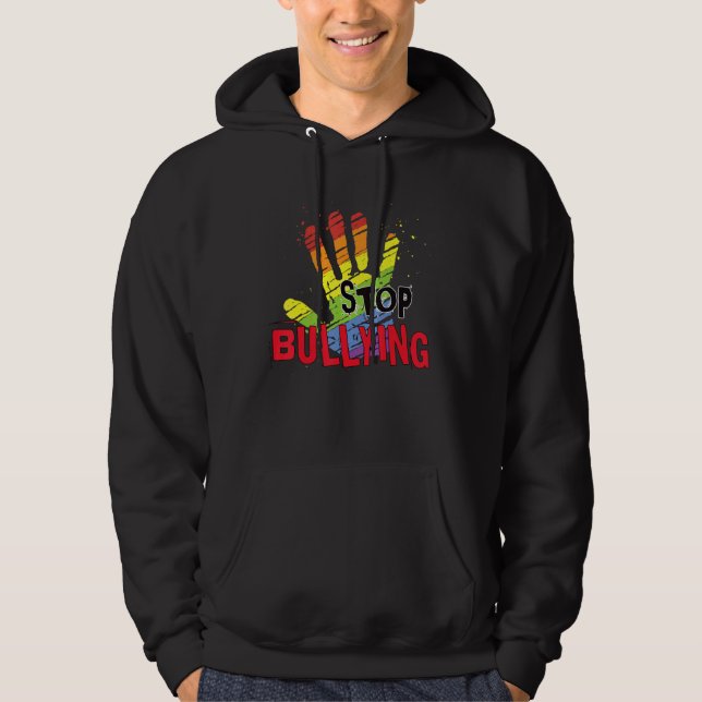 Stop Bullying Awareness Anti Bully Equality   Matc Hoodie (Vorderseite)