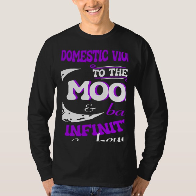 Stop Domestic Violence Domestic Violence Awareness T-Shirt (Vorderseite)