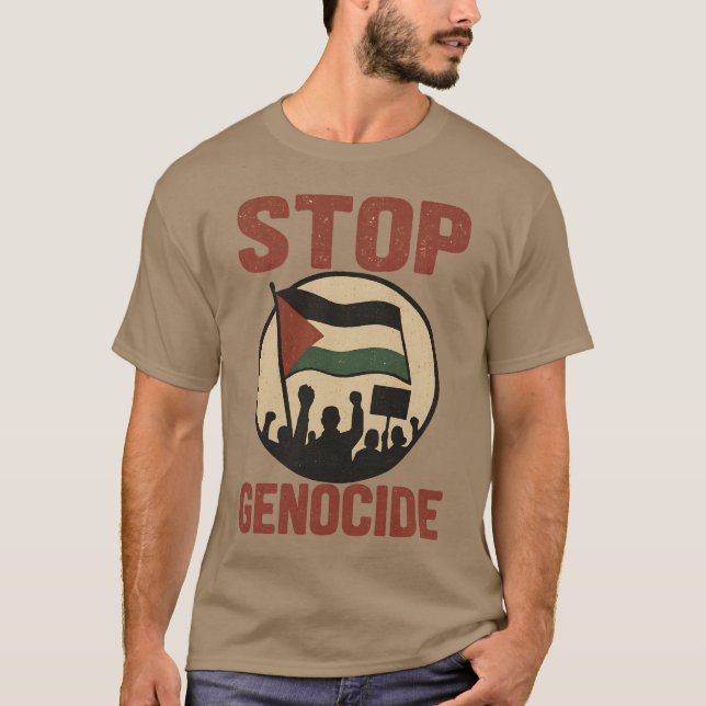 STOP GENOCIDE T-Shirt (Vorderseite)