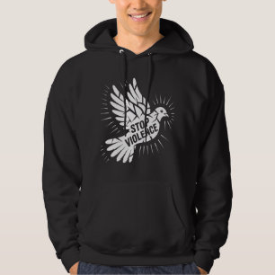 "STOP GEWALT" - Mächtiger Peace Dove T - Shirt