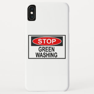 Stop Greenwashing-Schild (1) Case-Mate iPhone Hülle