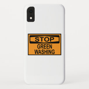 Stop Greenwashing-Schild Case-Mate iPhone Hülle