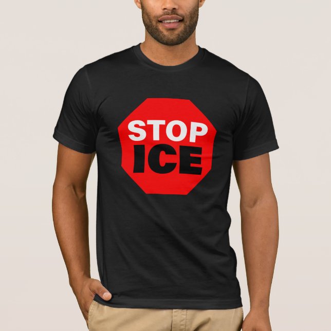 Stop ICE T-Shirt (Vorderseite)